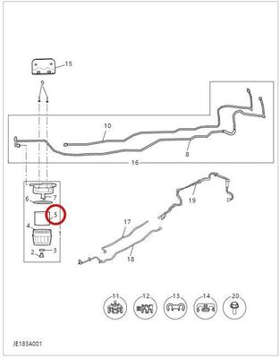 SAIC MAXUS G10 G20 V80 V90 T60 T90 D90 Φιλτράρισμα καυσίμου με OEM NO c00112937