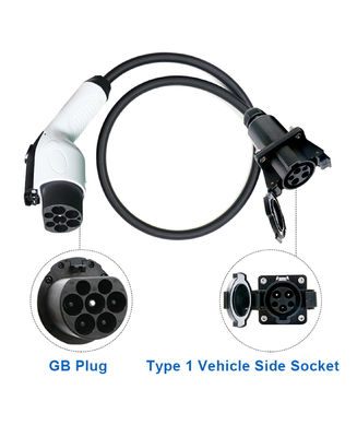 90% EV Type1 Type2 GB/T Adapter 32A 1Phase 3 Phase Schuko για φόρτιση ηλεκτρικών αυτοκινήτων