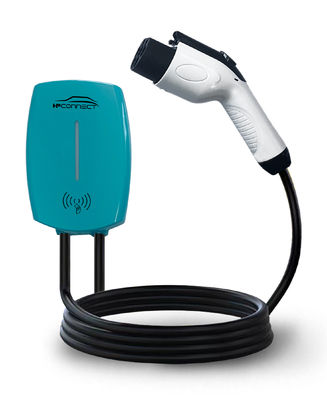 Προσαρμοσμένα χρώματα GB Standard AC Output Current 3.5kw/7kw EV σταθμός φόρτισης στον τοίχο