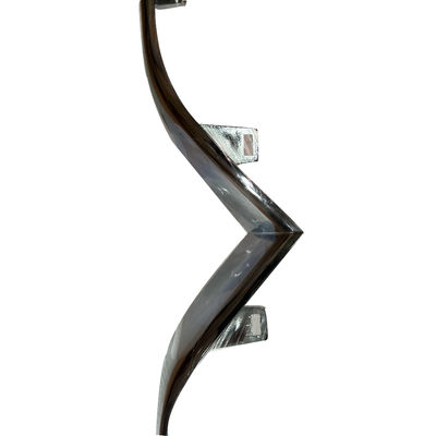 Κατάλληλο για Tesla MODEL X Silver ABS Middle Net Bright Strip 1047022-00-C Συσκευές αυτοκινήτου