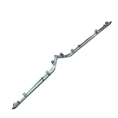 Κατάλληλο για Tesla MODEL X Silver ABS Middle Net Bright Strip 1047022-00-C Συσκευές αυτοκινήτου